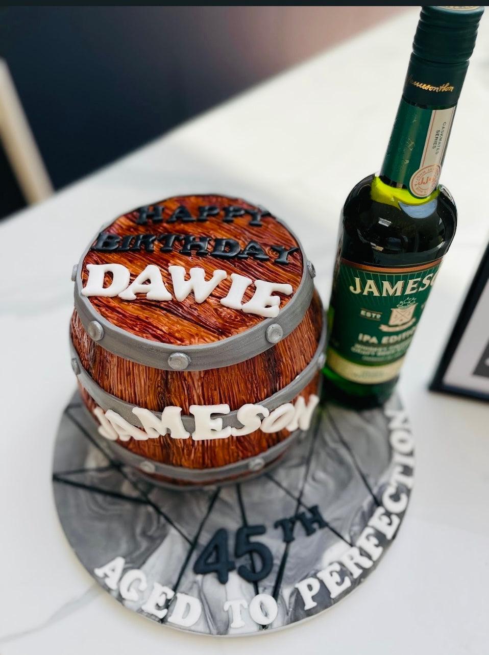 Barrel birthday cake - Naturally_deliciousss