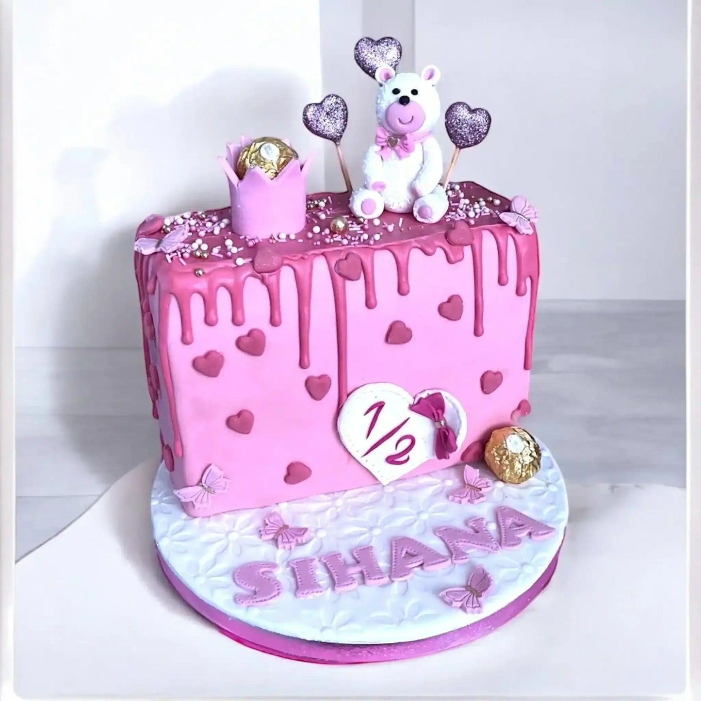 birthday-cake-with-tedybear-naturally-deliciousss - Naturally_deliciousss