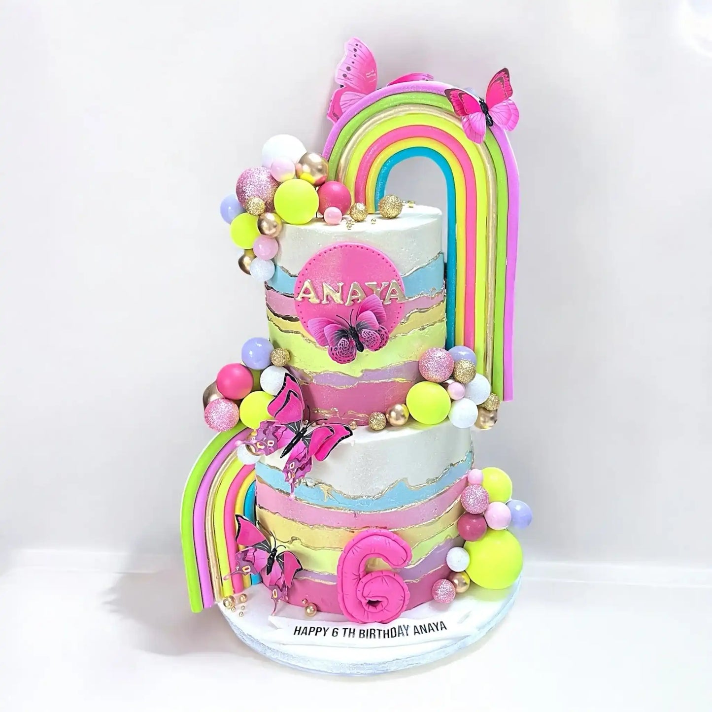 Rainbow Cake - Naturally_deliciousss