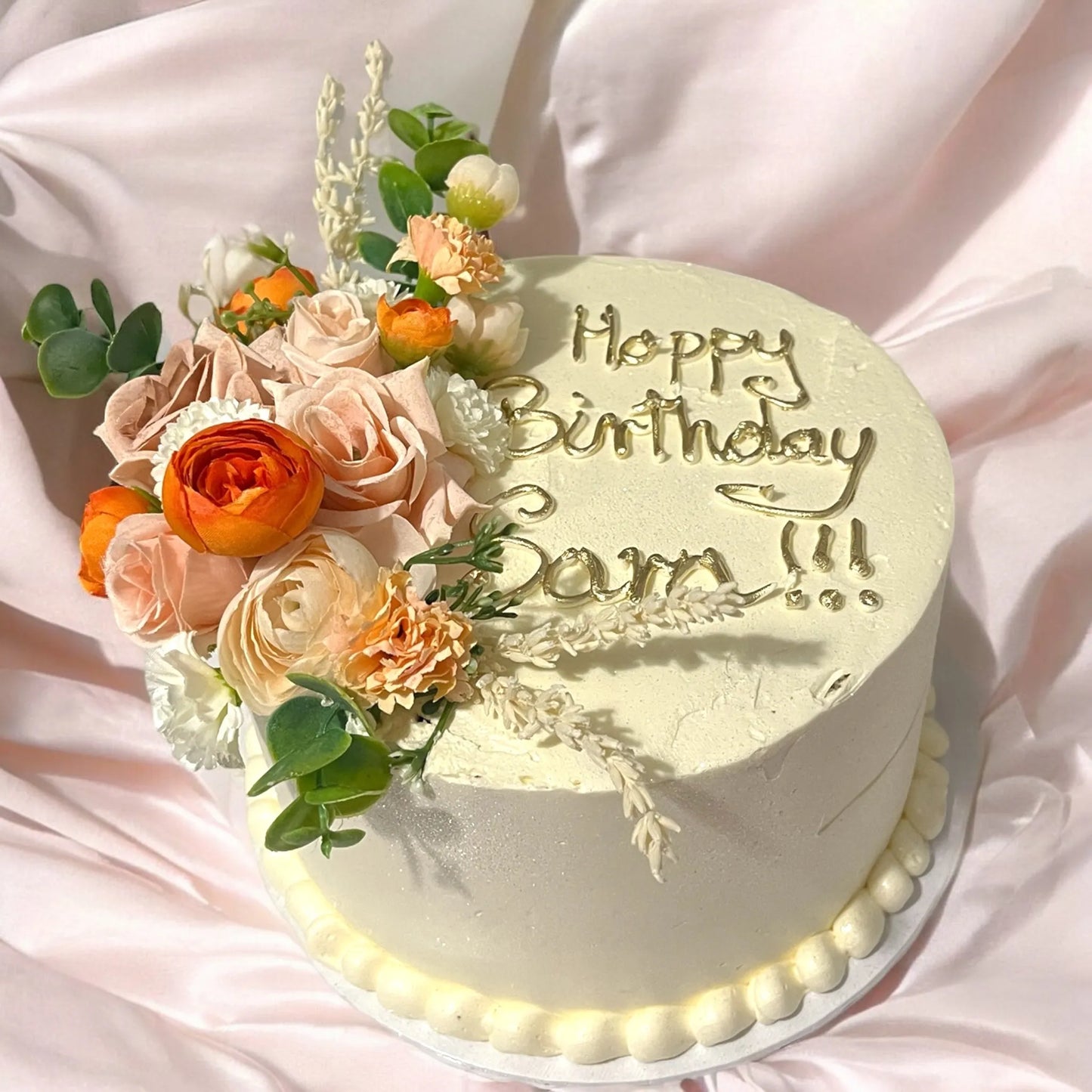 Simple Birthday Cake - Naturally_deliciousss