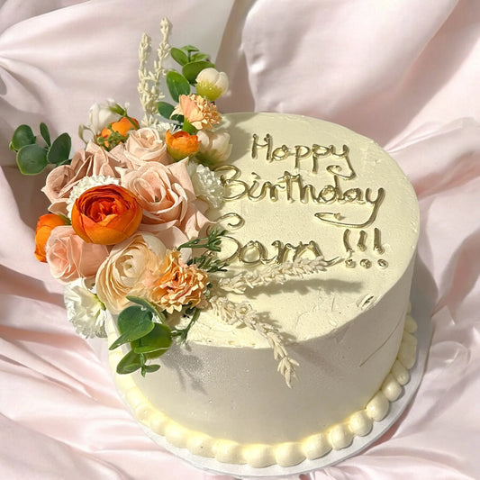 Simple Birthday Cake - Naturally_deliciousss