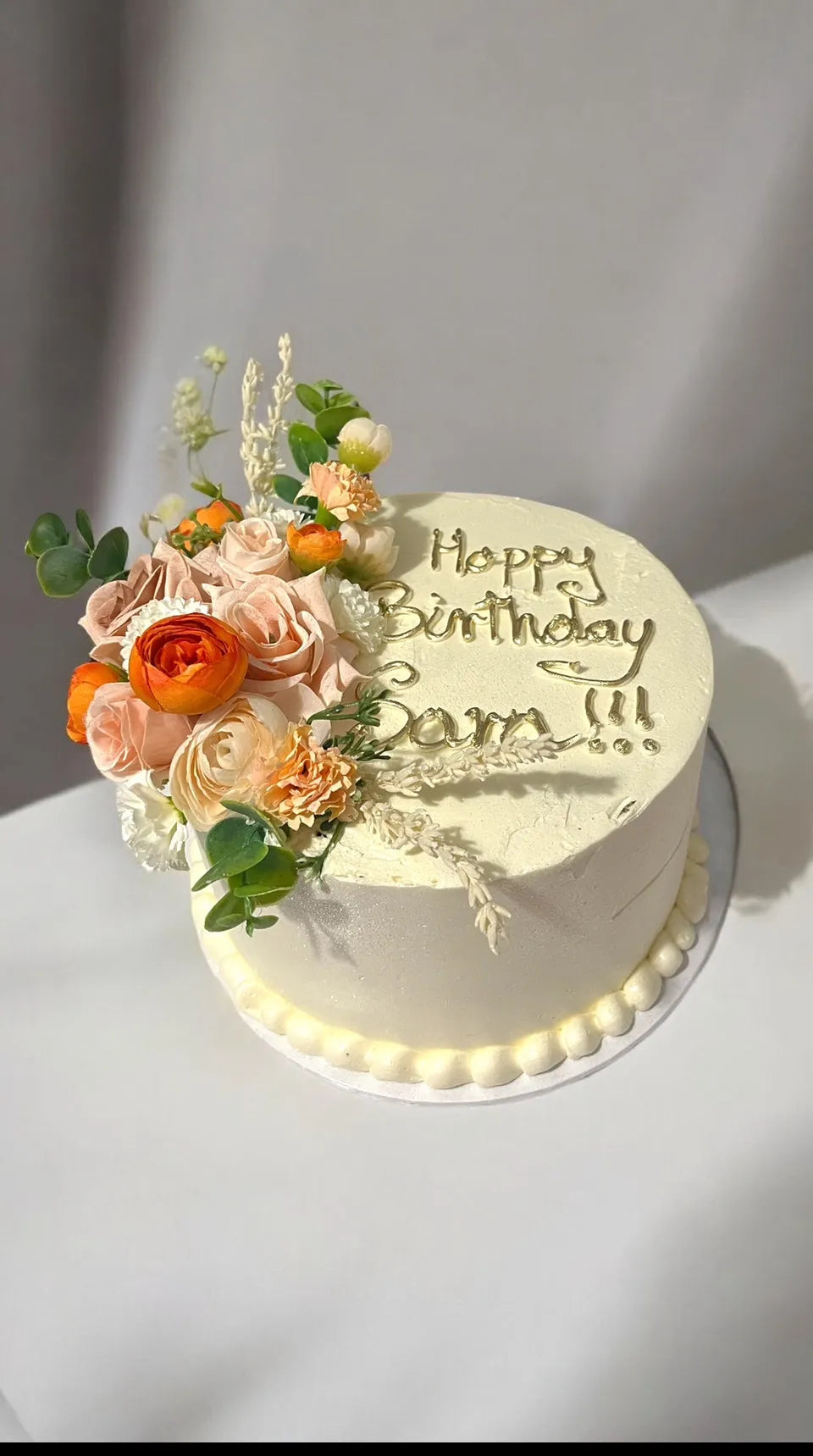 Simple Birthday Cake - Naturally_deliciousss