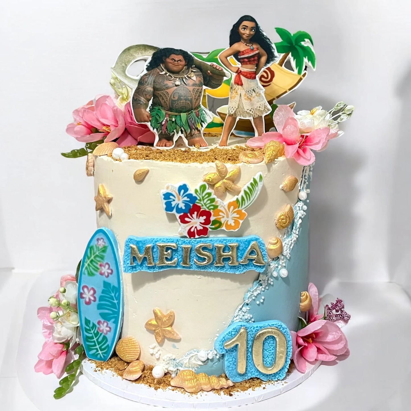 Moana Birthday Cake