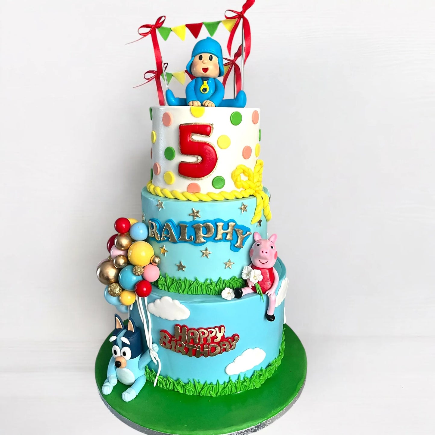 Three tier Fairy Tale Birthday Cake