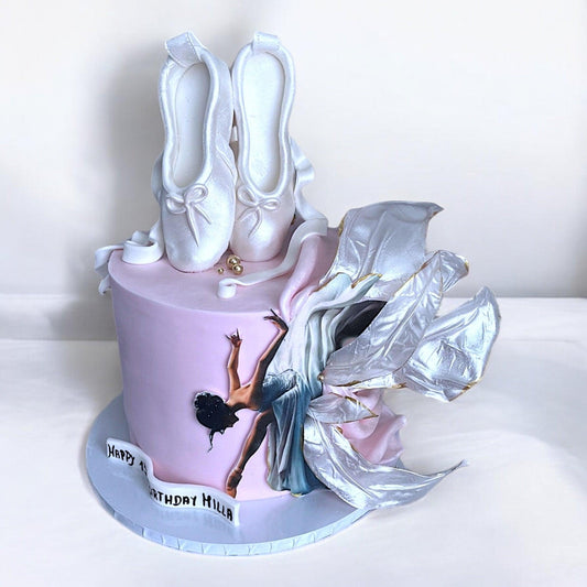 Ballerina Birthday Cake - Naturally_deliciousss