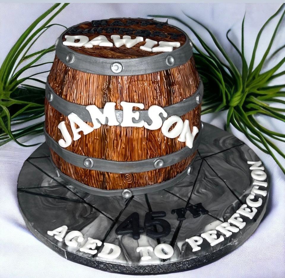 Barrel birthday cake - Naturally_deliciousss