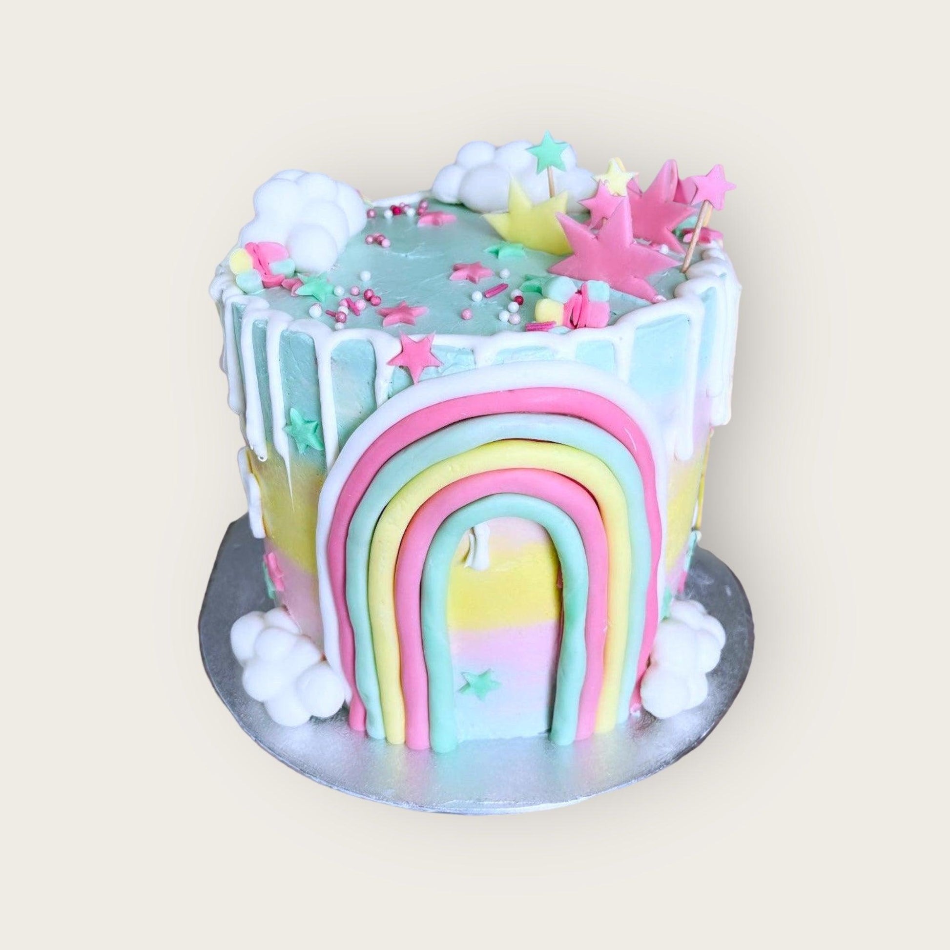 Birthday cake-Rainbow - Naturally_deliciousss