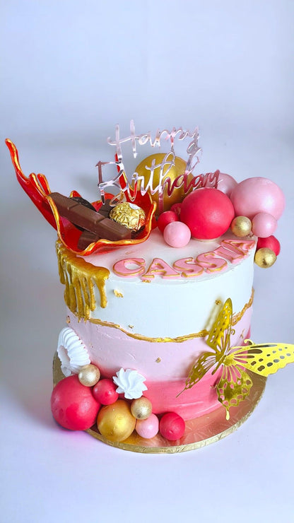 Birthday cake -raspberry - Naturally_deliciousss
