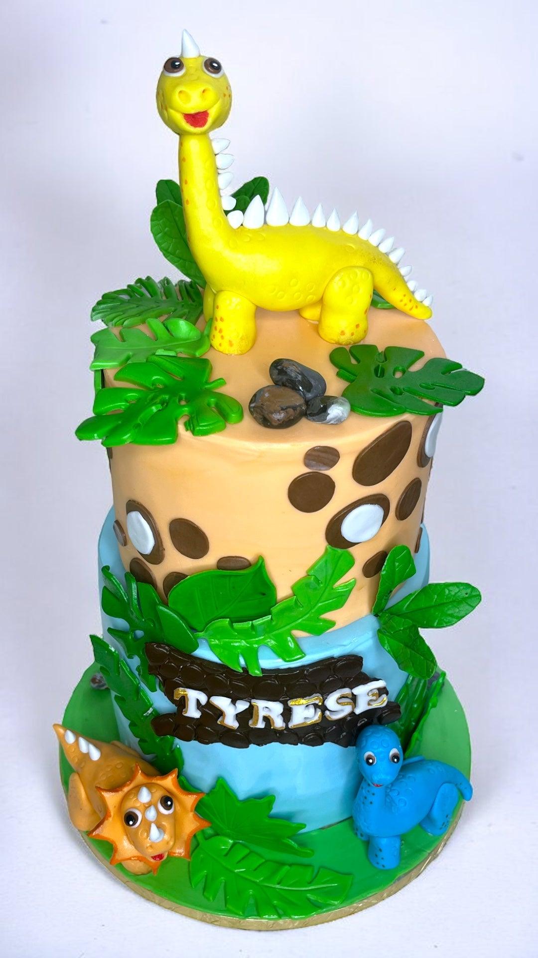 Birthday dinosours cake 2 - Naturally_deliciousss