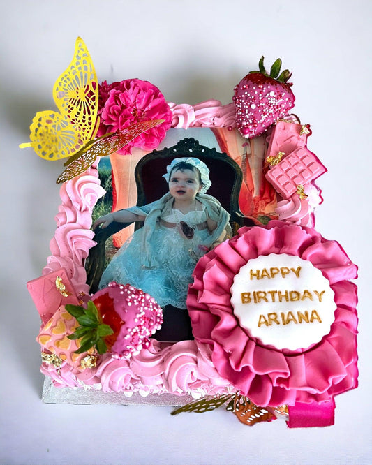 Birthday photo cake - Naturally_deliciousss