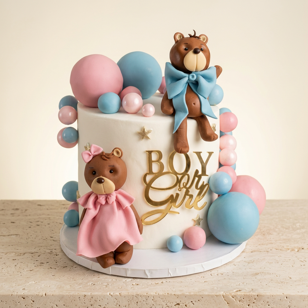 Full-cake studio photo