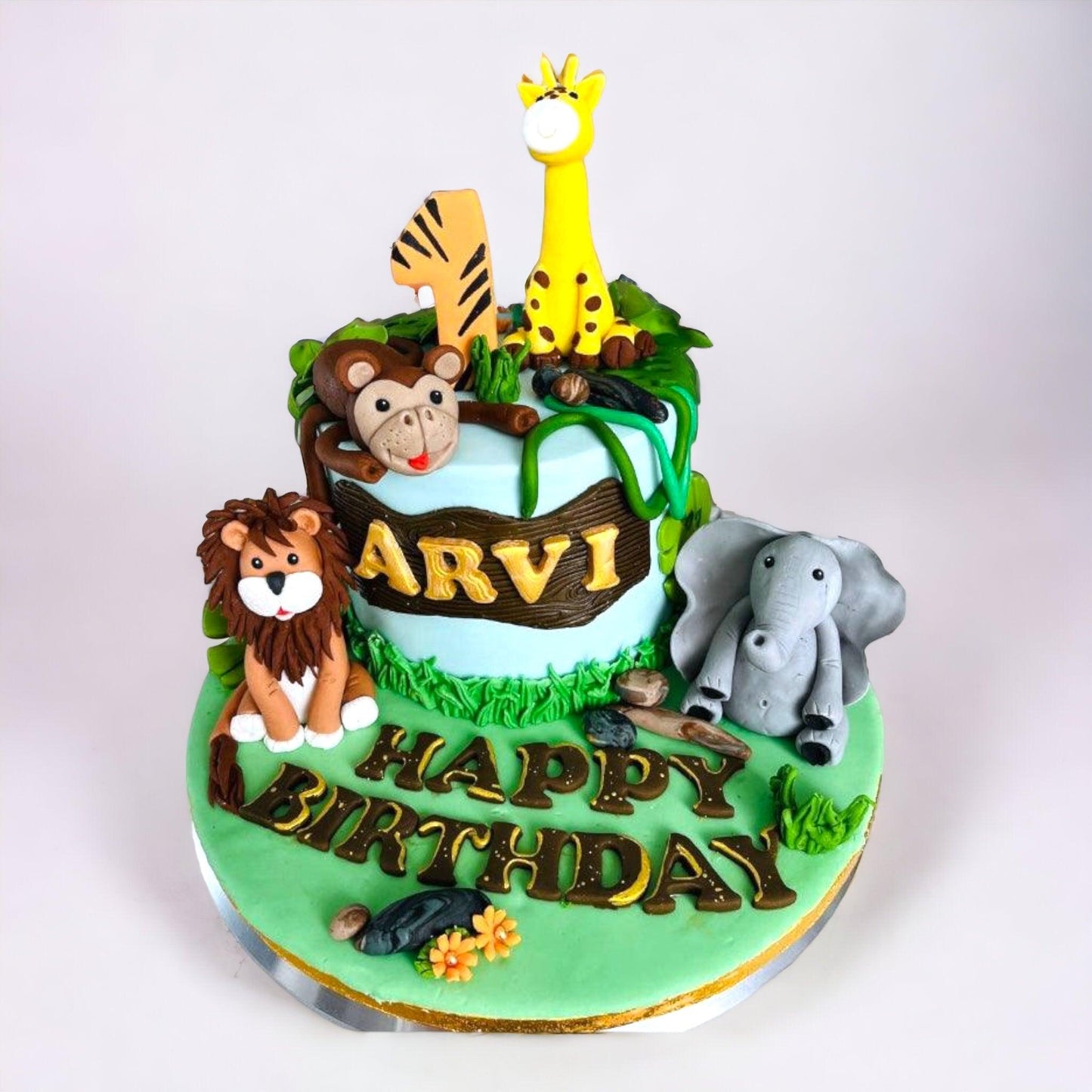 Safari birthday cake - Naturally_deliciousss