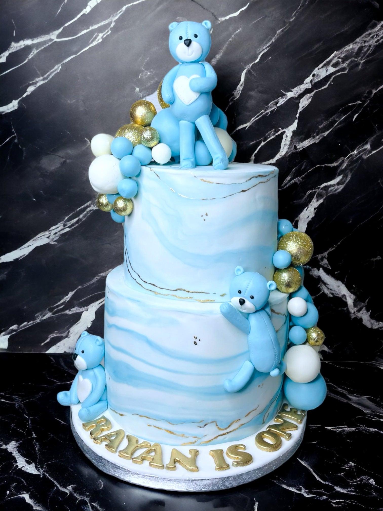 Teddy bears and balls cake - Naturally_deliciousss