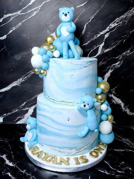 Teddy bears and balls cake - Naturally_deliciousss