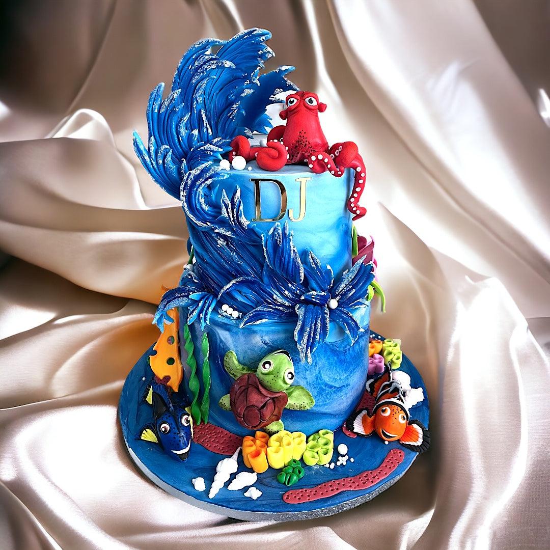 Undersea Birthday Cake - Naturally_deliciousss