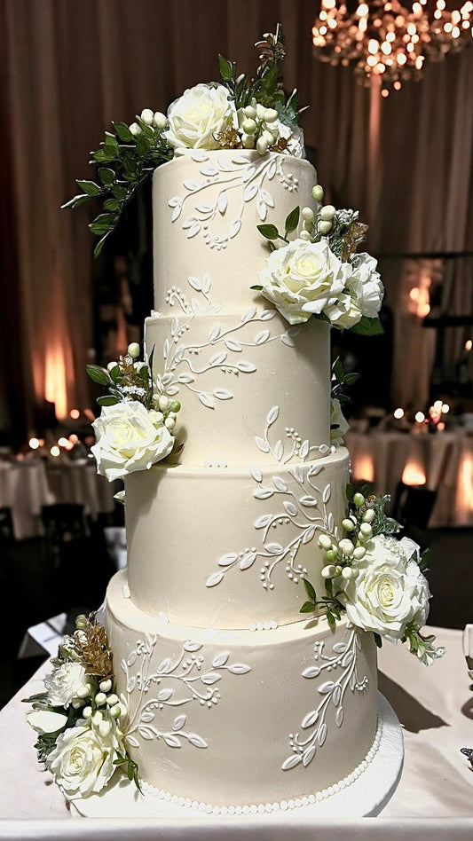 Wedding cake - Naturally_deliciousss